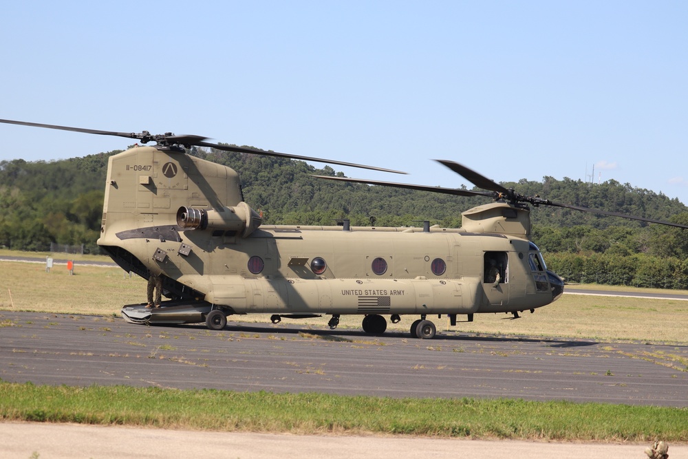 CH-47 Chinook Sling-load Training at Fort McCoy