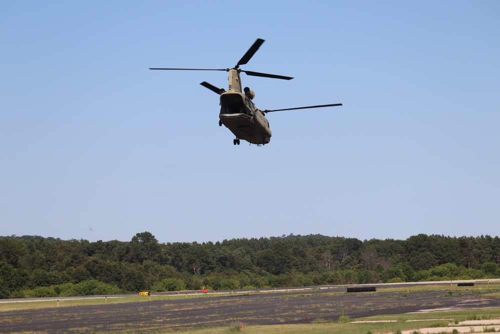 CH-47 Chinook Sling-load Training at Fort McCoy