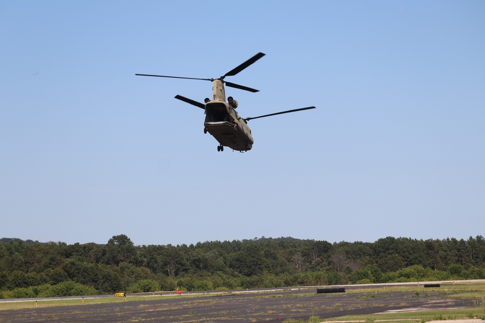 CH-47 Chinook Sling-load Training at Fort McCoy