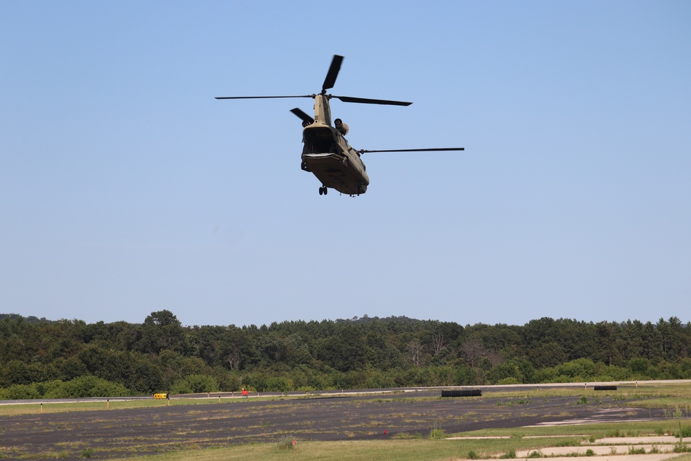 CH-47 Chinook Sling-load Training at Fort McCoy