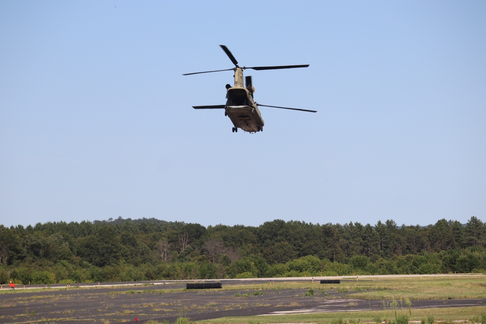 CH-47 Chinook Sling-load Training at Fort McCoy