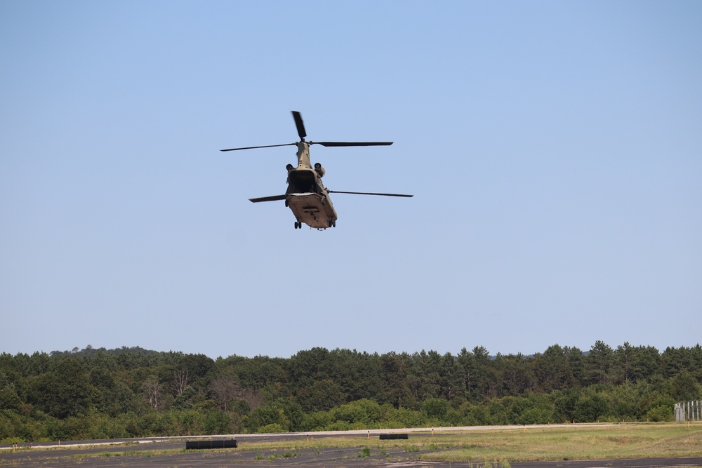 CH-47 Chinook Sling-load Training at Fort McCoy