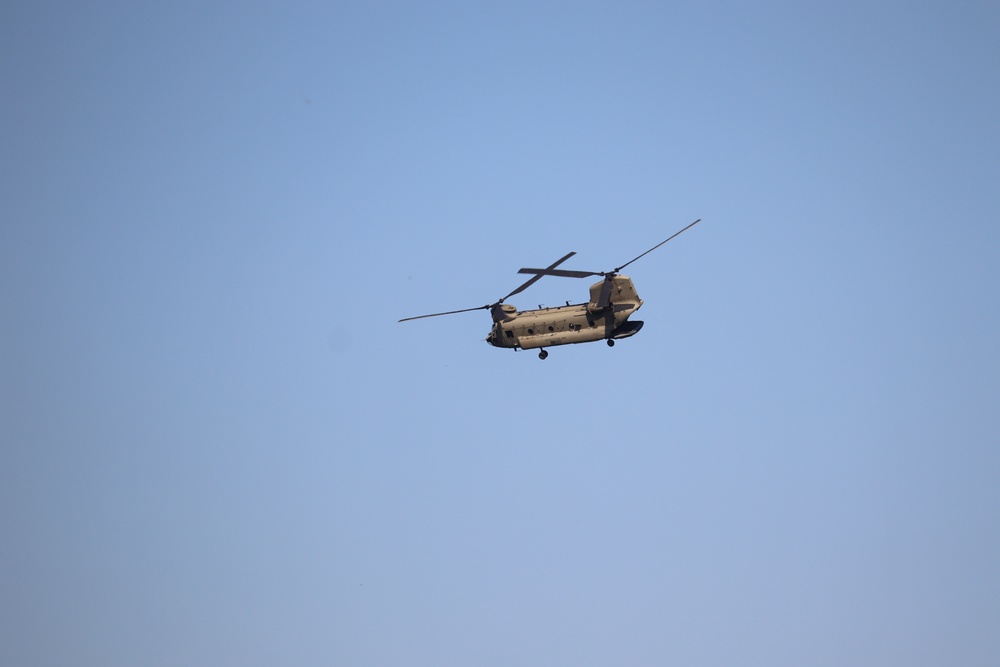 CH-47 Chinook Sling-load Training at Fort McCoy