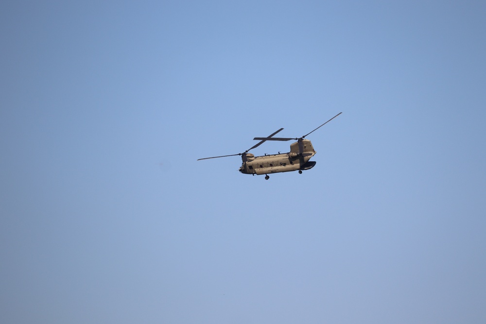 CH-47 Chinook Sling-load Training at Fort McCoy