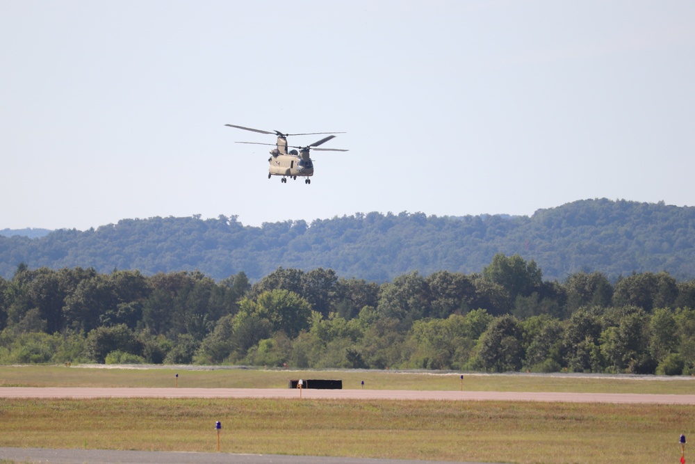 CH-47 Chinook Sling-load Training at Fort McCoy