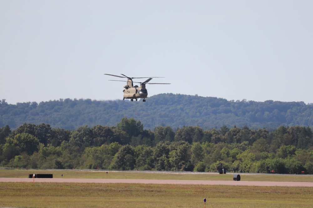 CH-47 Chinook Sling-load Training at Fort McCoy