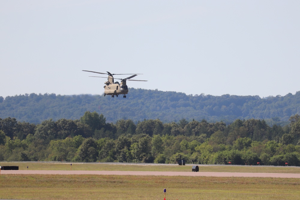 CH-47 Chinook Sling-load Training at Fort McCoy