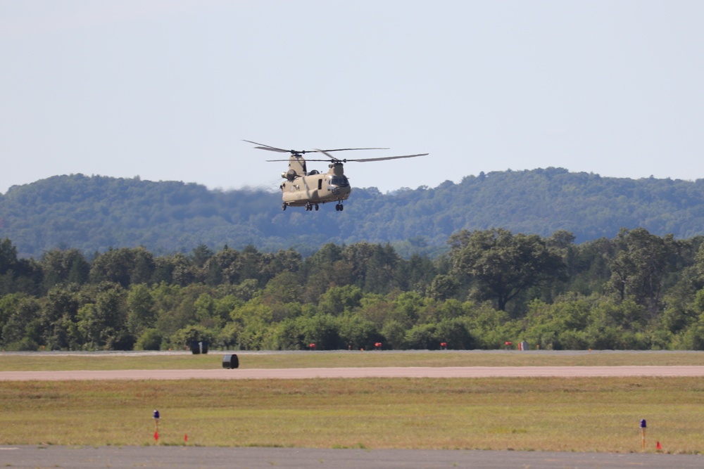 CH-47 Chinook Sling-load Training at Fort McCoy