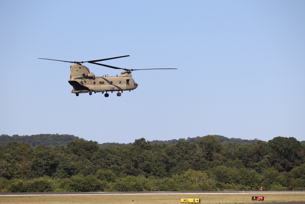 CH-47 Chinook Sling-load Training at Fort McCoy