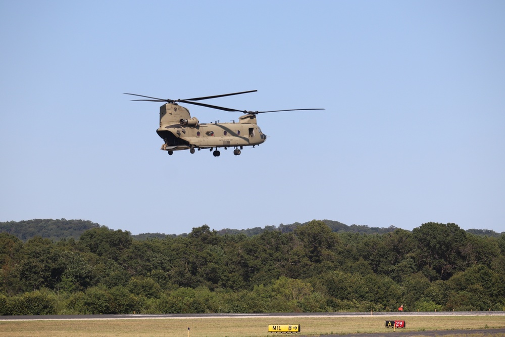 CH-47 Chinook Sling-load Training at Fort McCoy