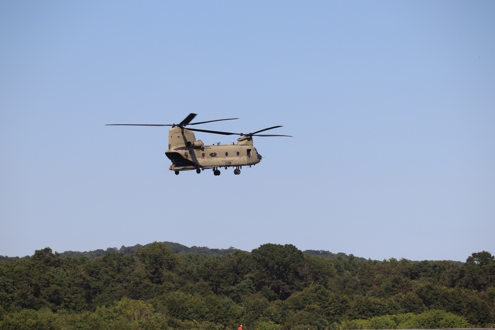 CH-47 Chinook Sling-load Training at Fort McCoy