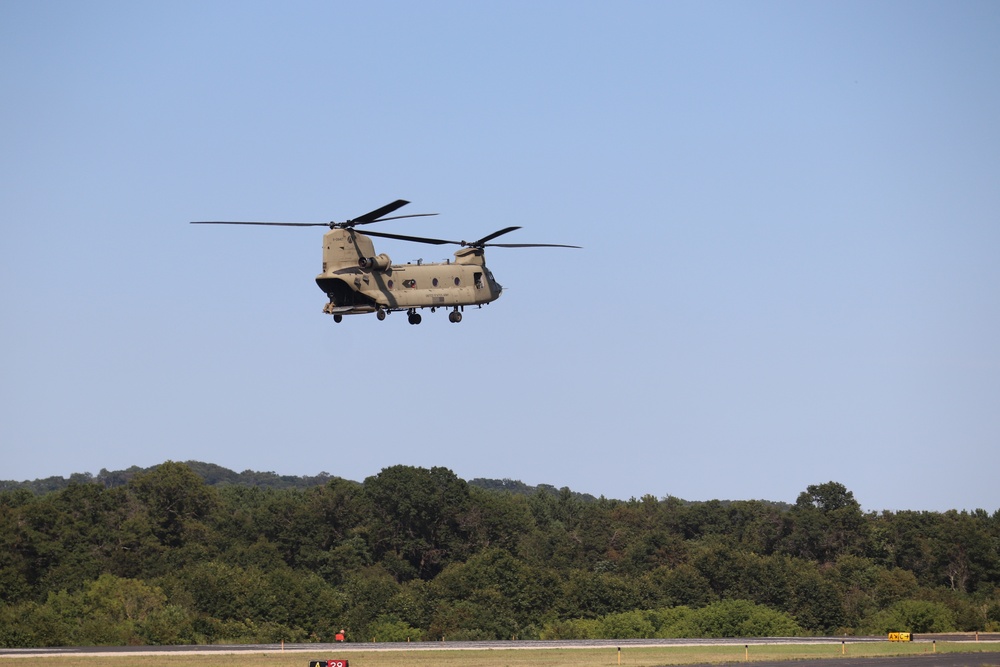 CH-47 Chinook Sling-load Training at Fort McCoy