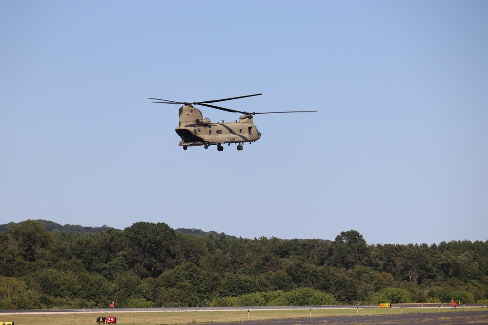 CH-47 Chinook Sling-load Training at Fort McCoy