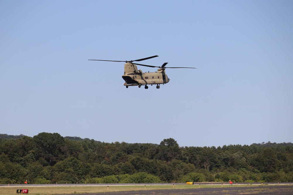 CH-47 Chinook Sling-load Training at Fort McCoy