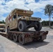 Humvee ambulances are shipped to Puerto Rico