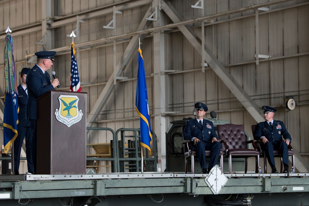 436th Operations Group Change of Command July 29, 2019