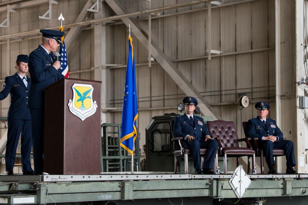 436th Operations Group Change of Command July 29, 2019