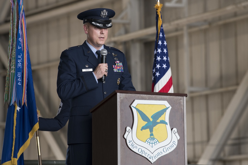 436th Operations Group Change of Command July 29, 2019