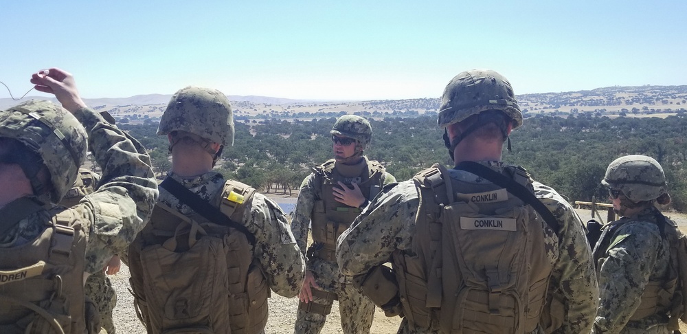 NMCB-3 Seabees Conduct Fire Team Leader FTX