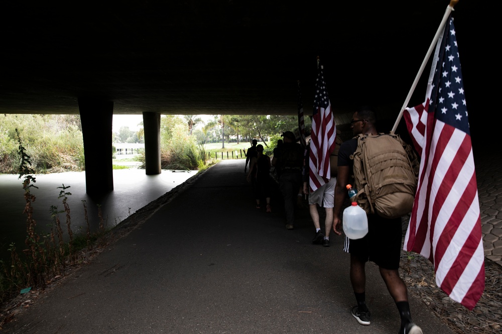 Leading from the Front: MCAS Miramar Marines Ruck 4 Veterans
