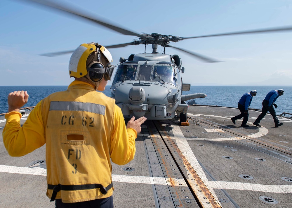 Flight Ops Aboard USS Chancellorsville