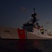 Coast Guard Cutter Kimball gets underway for final sea trials