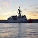 Coast Guard Cutter Kimball gets underway for final sea trials