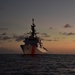 Coast Guard Cutter Kimball gets underway for final sea trials