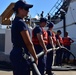 Coast Guard Cutter Kimball gets underway for final sea trials