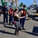 Coast Guard Cutter Kimball gets underway for final sea trials