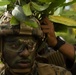 U.S. Marines and sailors conduct a jungle patrol during CARAT Indonesia