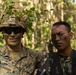 U.S. Marines and sailors conduct a jungle patrol during CARAT Indonesia