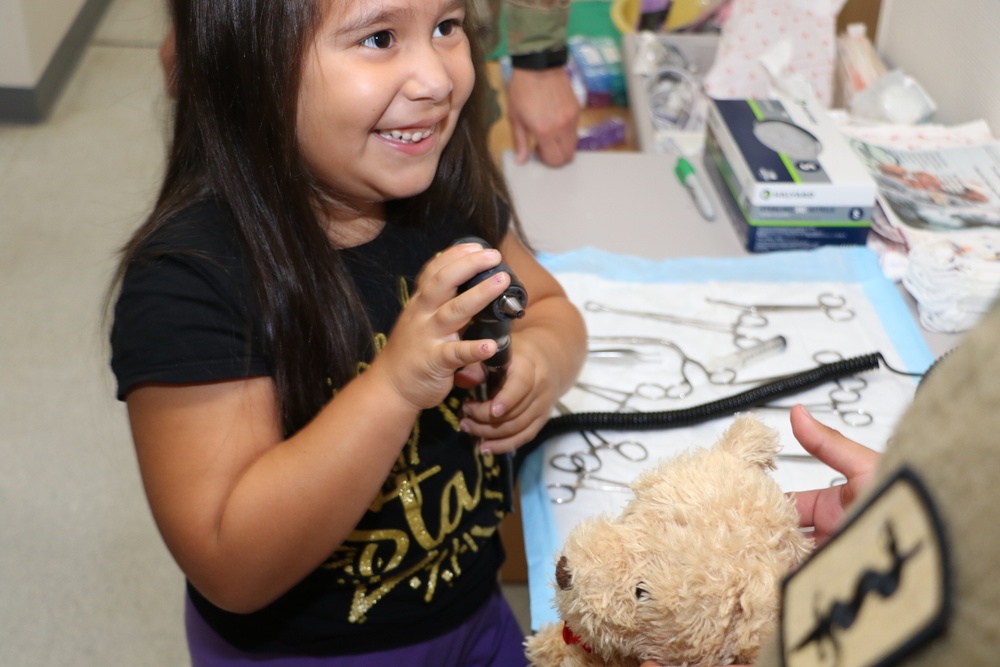 Teddy Bear Clinic at Baumholder back-to-school event