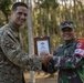 U.S. Marines attend a closing ceremony during CARAT Indonesia