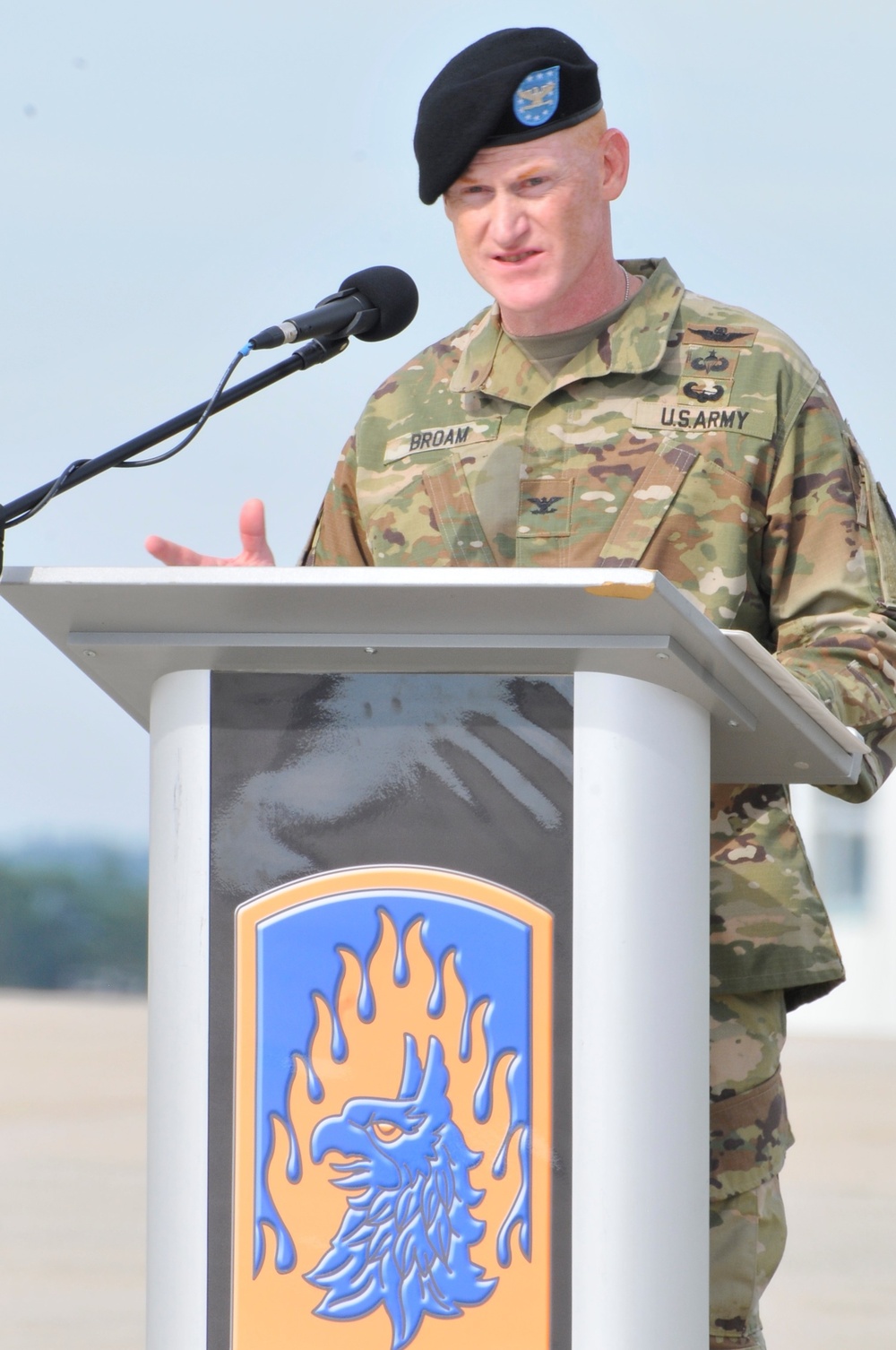 12th Combat Aviation Brigade Change of Command