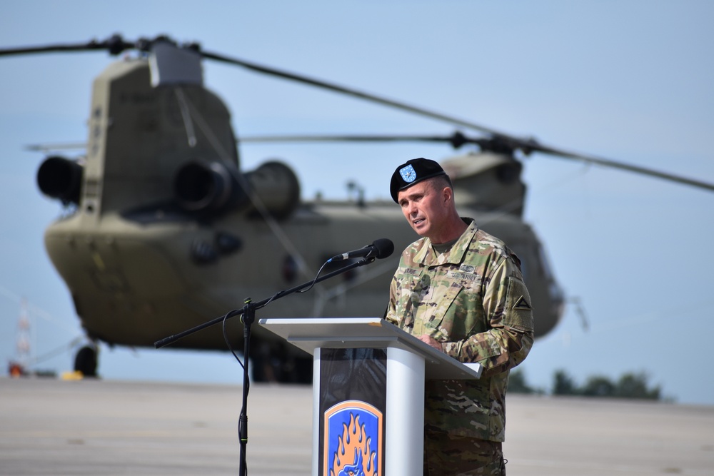 12th Combat Aviation Brigade welcomes new commander