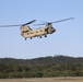 CH-47 Chinook, crew support 89B sling-load training at Fort McCoy