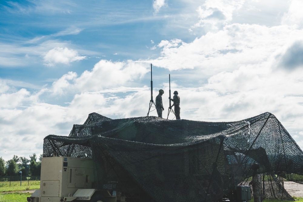 HHC 1st Combat Aviation Brigade conducts a TOCEX (Tactical Operations Center Exercise) at Storck Barracks, Illesheim, Germany.