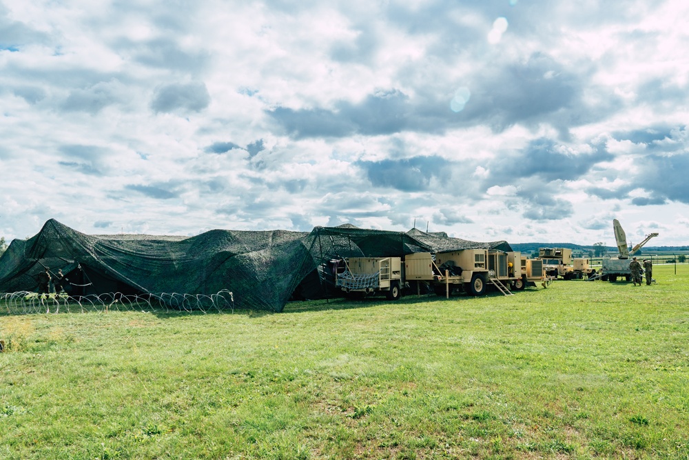 HHC 1st Combat Aviation Brigade conducts a TOCEX (Tactical Operations Center Exercise) at Storck Barracks, Illesheim, Germany.