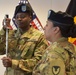 Army 1st Sgt. Natalee Simms relinquishes responsibility of Benelux HHC
