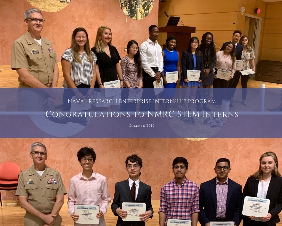 NMRC STEM Interns Graduate