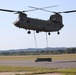 CH-47 Chinook, crew support 89B sling-load training at Fort McCoy