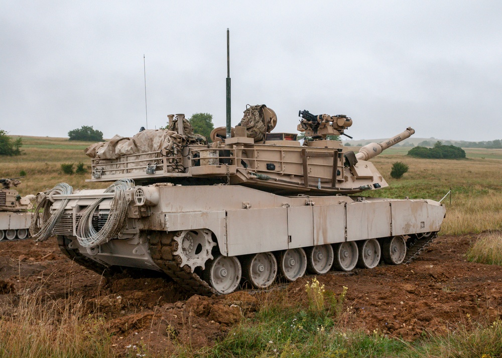 The 3rd Battalion, 66th Armor Regiment and 1st Engineer Battalion , 1st Armored Brigade Combat Team, 1st Infantry Division, conducted combined arms live-fire exercises