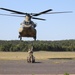 CH-47 Chinook, crew support 89B sling-load training at Fort McCoy