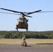 CH-47 Chinook, crew support 89B sling-load training at Fort McCoy