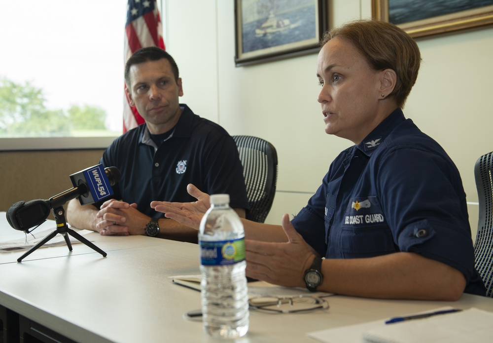 Acting Secretary McAleenan visits Coast Guard Sector New Orleans