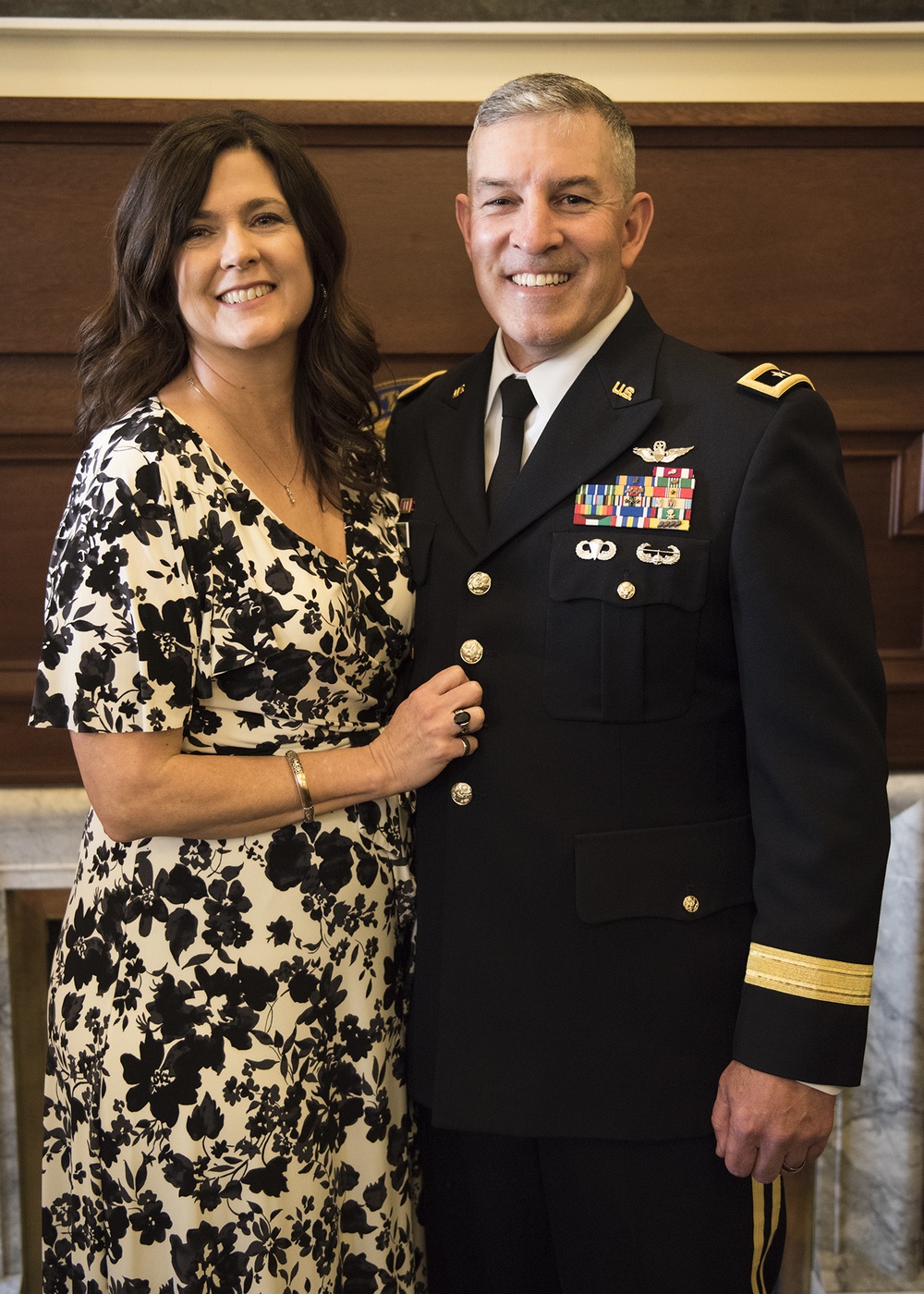 Governor Brad Little promoted Maj. Gen. Michael Garshak