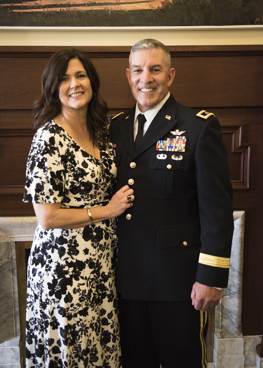 Governor Brad Little promoted Maj. Gen. Michael Garshak