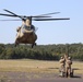 CH-47 Chinook, crew support 89B sling-load training at Fort McCoy