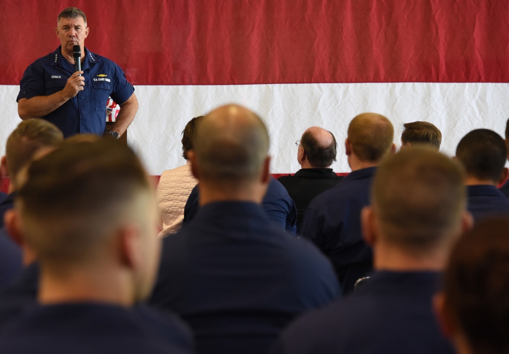 Coast Guard commandant, congressional delegation tours Base Kodiak, Alaska